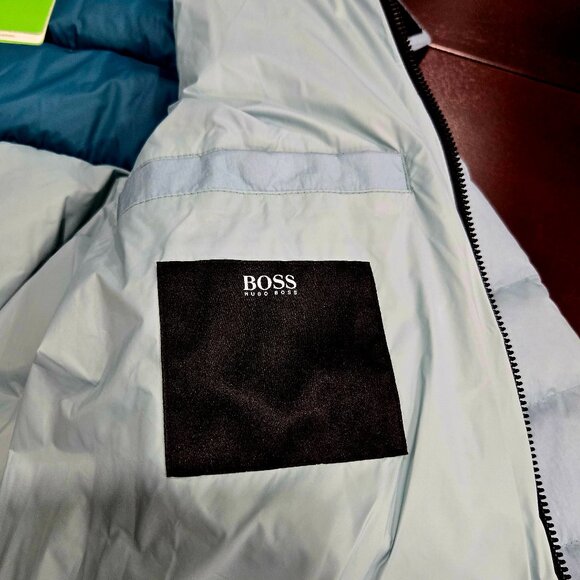 BOSS Down Filled Hooded Puffer Jacket - Picture 12 of 16